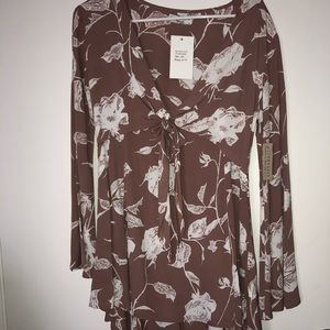 NWOT Flynn skye pink floral dress
